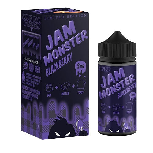 Jam Monster 100ml e-Liquid - Blackberry Jam