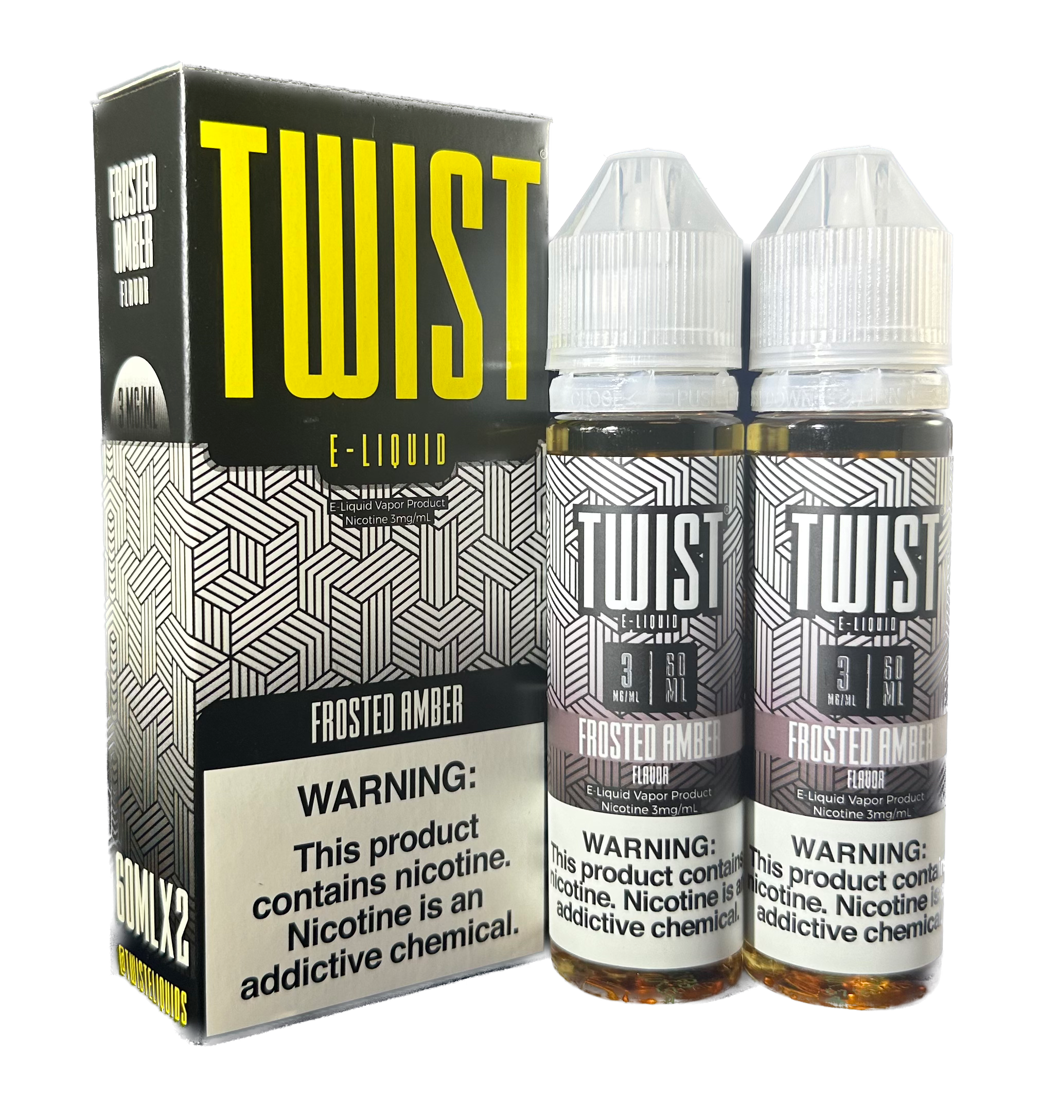 TWIST | 120ml E Liquid | Frosted Amber (Previously Sugar Cookie)