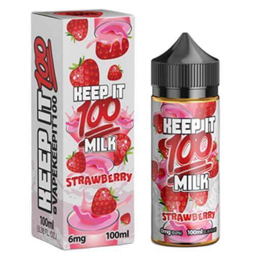 Keep it 100ml e-Juice Strawberry Milk