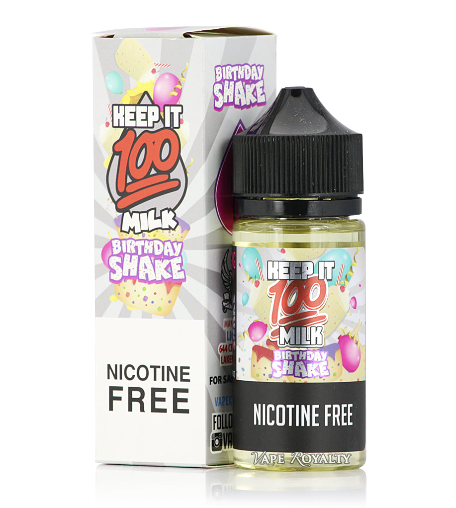 Keep it 100ml e-Juice Birthday Shake