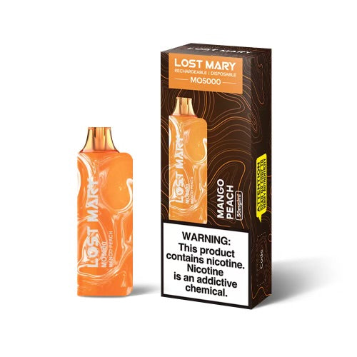 LOST MARY | 5000 Puff Disposable | Mango Peach LOST MARY | 5000 Puff Disposable | Mango Peach