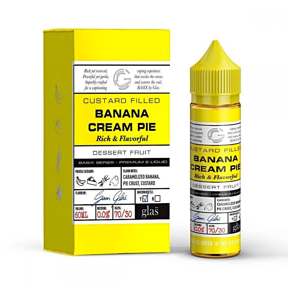 Glas Basix 60ml e-Juice Banana Cream Pie