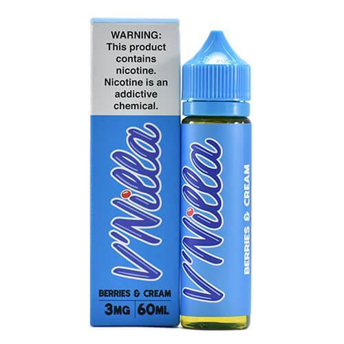 V'nilla 60ml e-Juice Berries & Cream