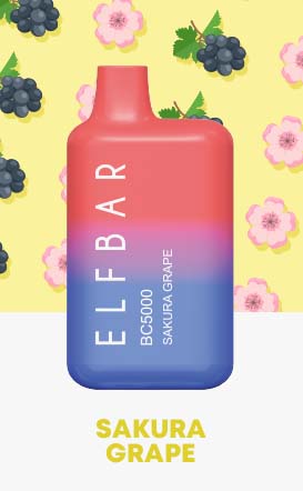 EBDesign (Elf Bar) | 5000 Puff Disposable Vape | Sakura Grape EBDesign (Elf Bar) | 5000 Puff Disposable Vape | Sakura Grape