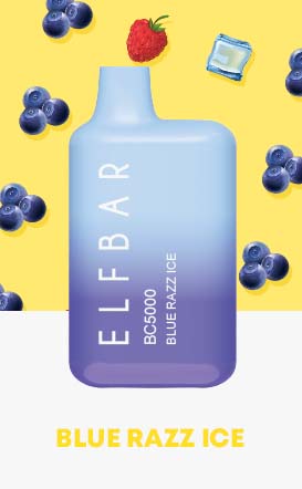 EBDesign (Elf Bar) | 5000 Puff Disposable Vape | Blue Razz Ice