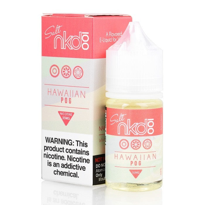 Naked 100 on Salt 30ml e-Juice Hawaiian POG