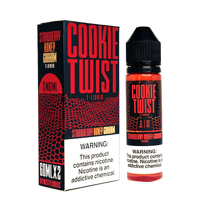 Twist 60ml e-Liquid - Strawberry Honey Graham
