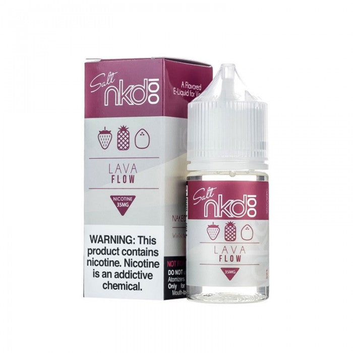 Naked 100 on Salt 30ml e-Juice Lava Flow