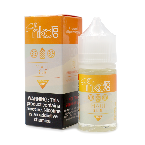 Naked 100 on Salt 30ml e-Juice Maui Sun