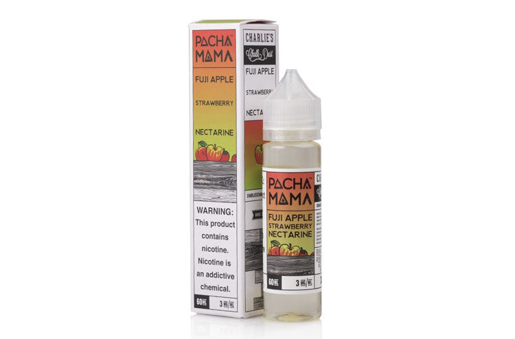 PachaMama 60ml e-Juice Fuji Apple Strawberry Nectarine