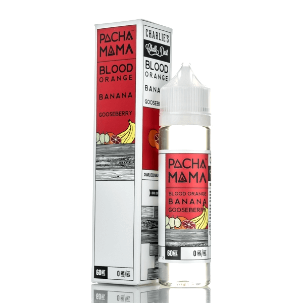 PachaMama 60ml e-Juice Blood Orange Banana Gooseberry