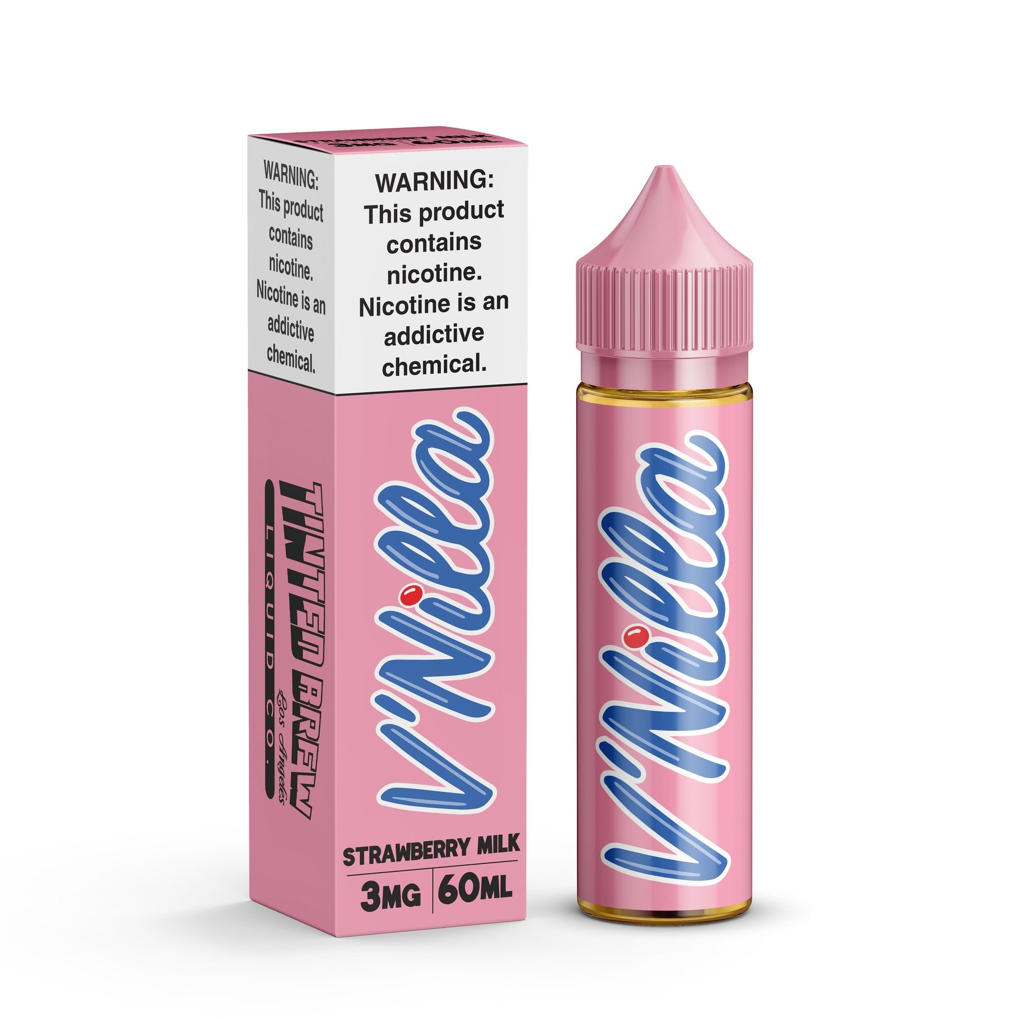 V'nilla 60ml e-Juice Strawberry Milk