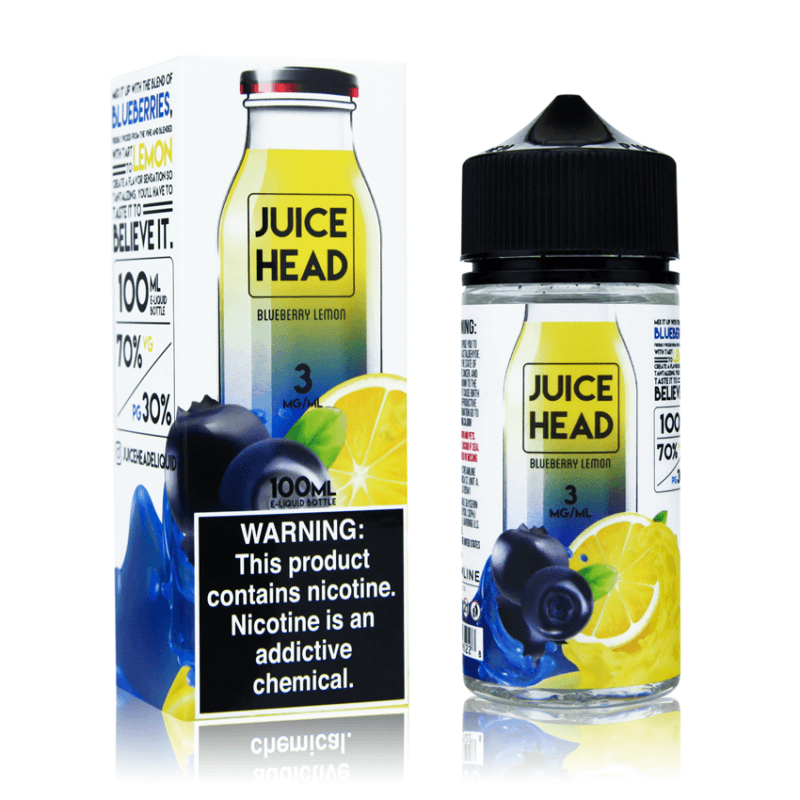 Juice Head 100ml e-Juice Blueberry Lemon