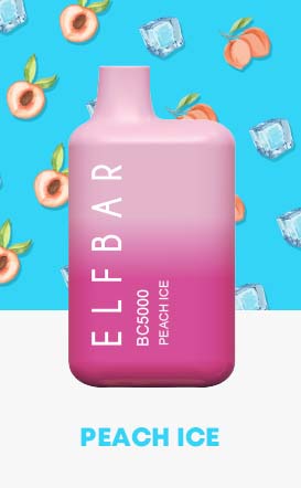 EBDesign (Elf Bar) | 5000 Puff Disposable Vape | Peach Ice