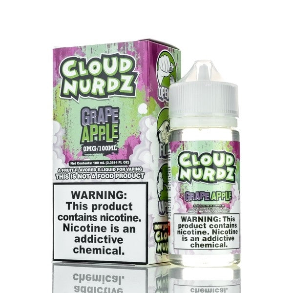 Cloud Nurdz 100ml e-Juice Grape Apple