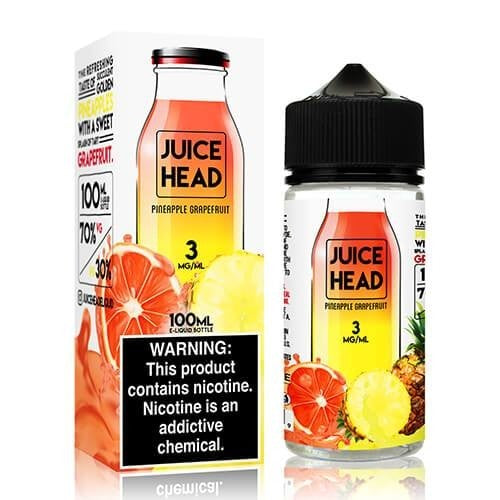 Juice Head 100ml e-Juice Pineapple Grapefruit