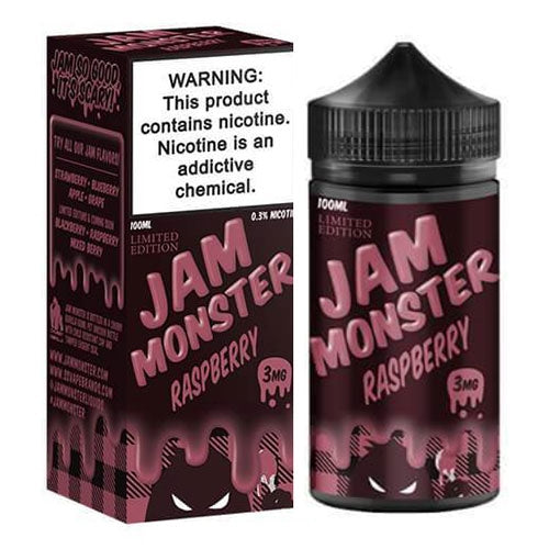Jam Monster 100ml e-Liquid - Raspberry Jam
