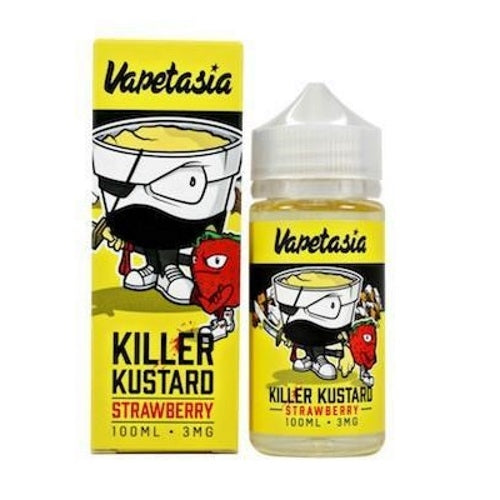 Vapetasia Killer Kustard 100ml e-Juice Strawberry