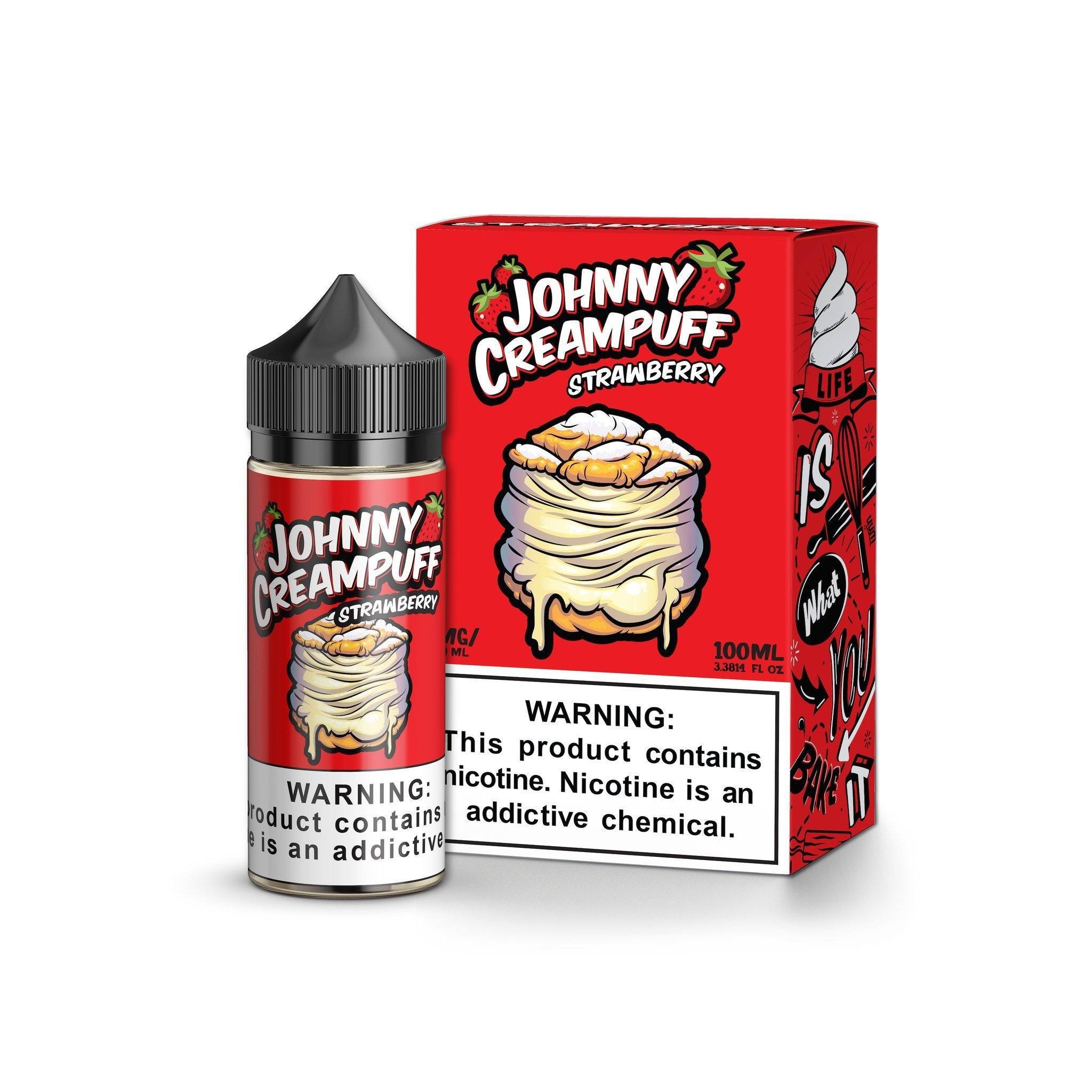 Johnny Creampuff 100ml e-Juice Strawberry